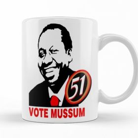 Baskı Dükkanı KB12161 Vote Mussum Porselen Kupa Bardak
