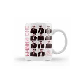 Baskı Dükkanı KB12170 Wanna One Energetic Pink Version Porselen Kupa Bardak