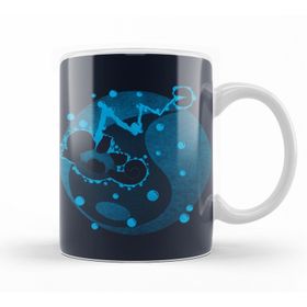 Baskı Dükkanı KB12176 Water Type Porselen Kupa Bardak