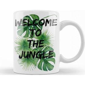 Baskı Dükkanı KB12181 Welcome To The Jungle Porselen Kupa Bardak