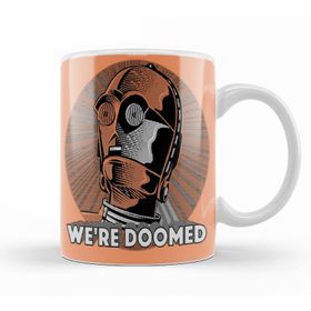 Baskı Dükkanı KB12183 Were Doomed Porselen Kupa Bardak