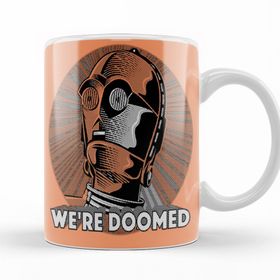 Baskı Dükkanı KB12183 Were Doomed Porselen Kupa Bardak