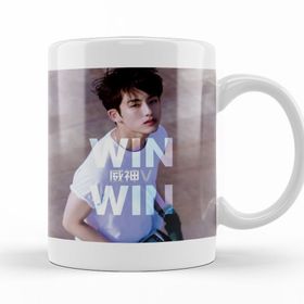 Baskı Dükkanı KB12190 Winwin Wayv Take Off Porselen Kupa Bardak