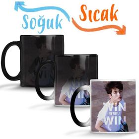 Baskı Dükkanı KB12190 Winwin Wayv Take Off Porselen Kupa Bardak