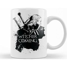 Baskı Dükkanı KB12192 Witcher Is Coming Porselen Kupa Bardak