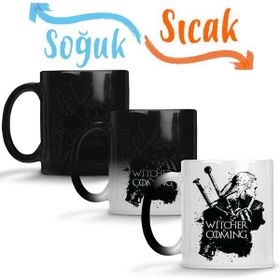 Baskı Dükkanı KB12192 Witcher Is Coming Porselen Kupa Bardak
