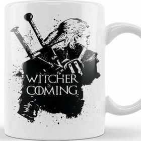 Baskı Dükkanı KB12192 Witcher Is Coming Porselen Kupa Bardak