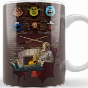 Baskı Dükkanı KB12193 Witcher Even Witchers Rest Porselen Kupa Bardak