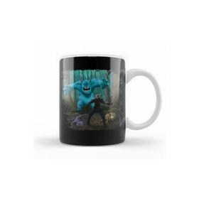 Baskı Dükkanı KB12194 Witcher Killing Monsters Porselen Kupa Bardak