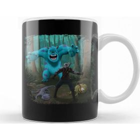 Baskı Dükkanı KB12194 Witcher Killing Monsters Porselen Kupa Bardak