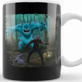 Baskı Dükkanı KB12194 Witcher Killing Monsters Porselen Kupa Bardak