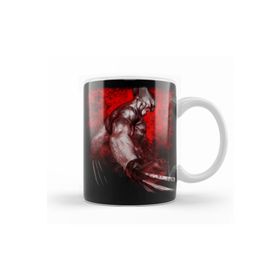Baskı Dükkanı KB12196 Wolverine Porselen Kupa Bardak