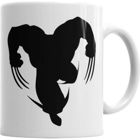 Baskı Dükkanı KB12196 Wolverine Porselen Kupa Bardak