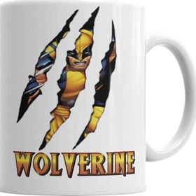 Baskı Dükkanı KB12196 Wolverine Porselen Kupa Bardak