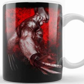Baskı Dükkanı KB12196 Wolverine Porselen Kupa Bardak
