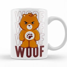 Baskı Dükkanı KB12203 Woof Porselen Kupa Bardak