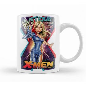 Baskı Dükkanı KB12211 X Men Mutant And Proud Porselen Kupa Bardak