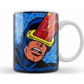 Baskı Dükkanı KB12217 X Men Vintage Cyclops Porselen Kupa Bardak