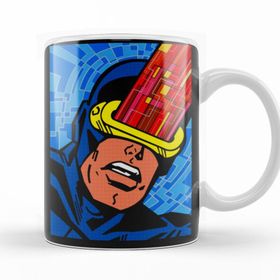 Baskı Dükkanı KB12217 X Men Vintage Cyclops Porselen Kupa Bardak
