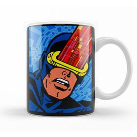 Baskı Dükkanı KB12217 X Men Vintage Cyclops Porselen Kupa Bardak