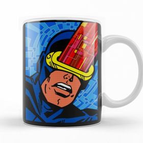 Baskı Dükkanı KB12217 X Men Vintage Cyclops Porselen Kupa Bardak