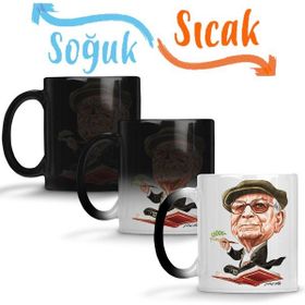 Baskı Dükkanı KB12237 Yaşar Kemal Porselen Kupa Bardak
