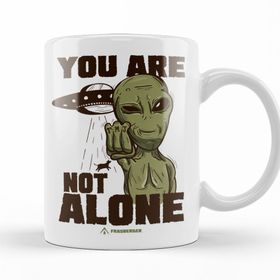 Baskı Dükkanı KB12249 You Are Not Alone Porselen Kupa Bardak