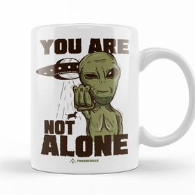 Baskı Dükkanı KB12249 You Are Not Alone Porselen Kupa Bardak