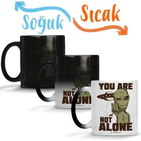 Baskı Dükkanı KB12249 You Are Not Alone Porselen Kupa Bardak