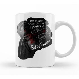 Baskı Dükkanı KB12250 You Better Watch Your Mouth Sunshine Porselen Kupa Bardak