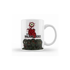Baskı Dükkanı KB12266 Zombie Love Porselen Kupa Bardak