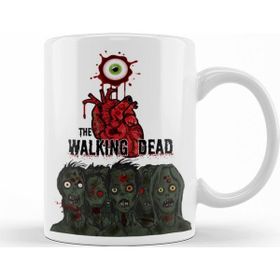 Baskı Dükkanı KB12266 Zombie Love Porselen Kupa Bardak