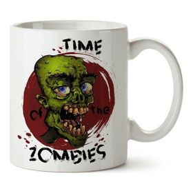 Baskı Dükkanı KB12269 Zombies Vs Unicorns Zombie Unicorn Porselen Kupa Bardak