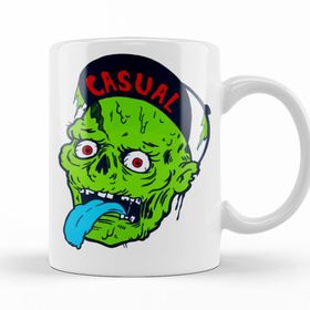 Baskı Dükkanı KB12271 Zumbi Casual Porselen Kupa Bardak