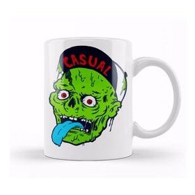 Baskı Dükkanı KB12271 Zumbi Casual Porselen Kupa Bardak