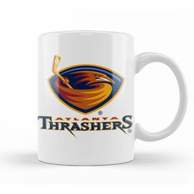 Baskı Dükkanı KB12276 Atlanta Thrashers Porselen Kupa Bardak