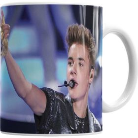 Baskı Dükkanı KB1228 Justin Bieber Porselen Kupa Bardak