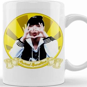 Baskı Dükkanı KB12302 Bts Jhope Actual Sunshine Porselen Kupa Bardak