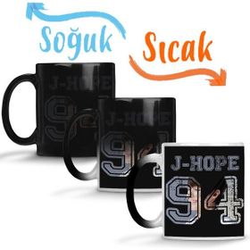 Baskı Dükkanı KB12317 Bts Jhope Porselen Kupa Bardak
