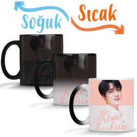 Baskı Dükkanı KB12327 Bts Jin Porselen Kupa Bardak
