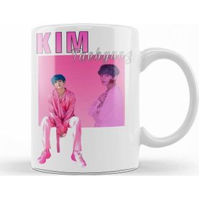 Baskı Dükkanı KB12333 Bts Kim Taehyung V 90s Porselen Kupa Bardak