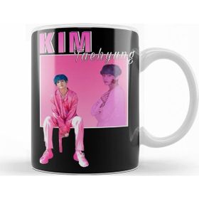 Baskı Dükkanı KB12333 Bts Kim Taehyung V 90s Porselen Kupa Bardak