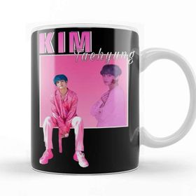 Baskı Dükkanı KB12333 Bts Kim Taehyung V 90s Porselen Kupa Bardak
