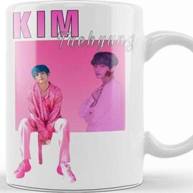 Baskı Dükkanı KB12333 Bts Kim Taehyung V 90s Porselen Kupa Bardak