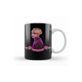 Baskı Dükkanı KB12347 Bts V Bias Wrecker Porselen Kupa Bardak