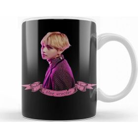 Baskı Dükkanı KB12347 Bts V Bias Wrecker Porselen Kupa Bardak