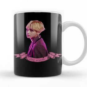 Baskı Dükkanı KB12347 Bts V Bias Wrecker Porselen Kupa Bardak