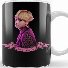 Baskı Dükkanı KB12347 Bts V Bias Wrecker Porselen Kupa Bardak