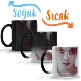 Baskı Dükkanı KB12353 Bts Wings Jin Porselen Kupa Bardak