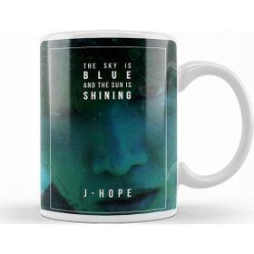 Baskı Dükkanı KB12355 Bts Wings Jhope Porselen Kupa Bardak